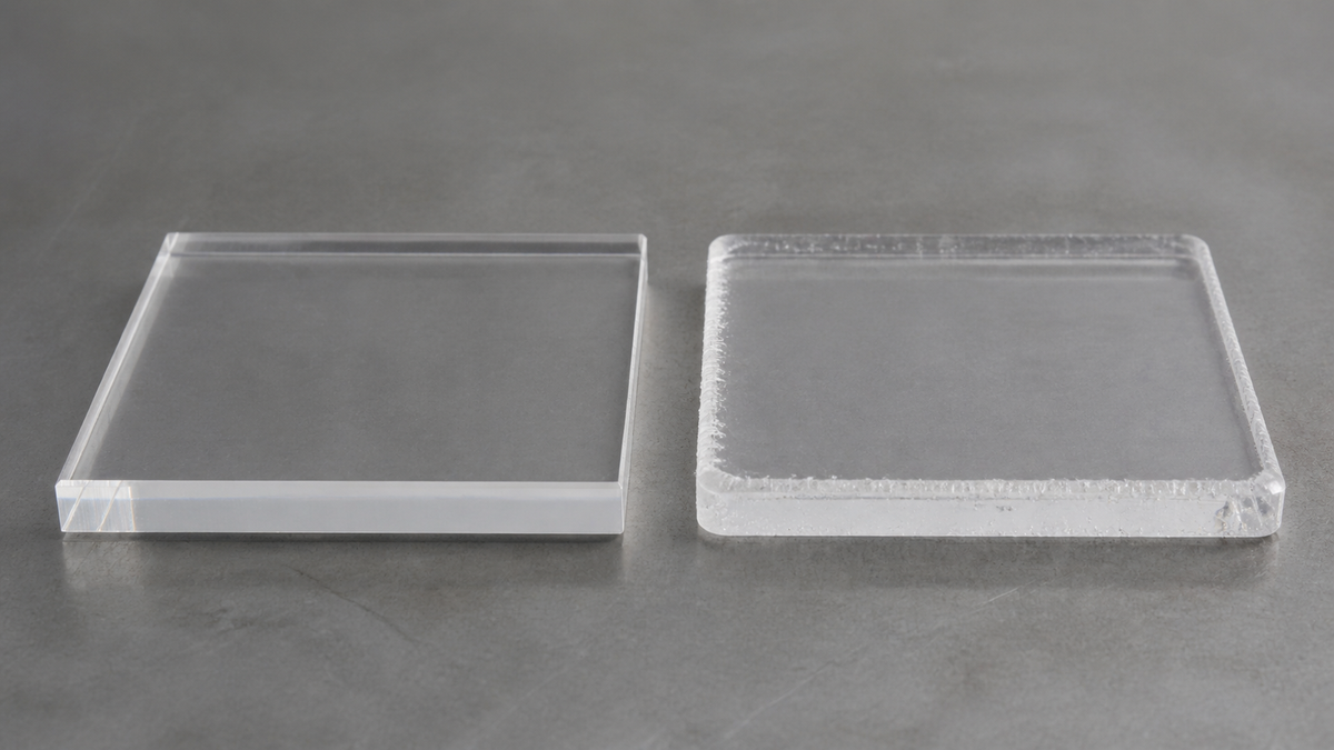 Laser Cutting and Engraving Acrylic: Material Choice, Clean Edges, and Why Yours Melts