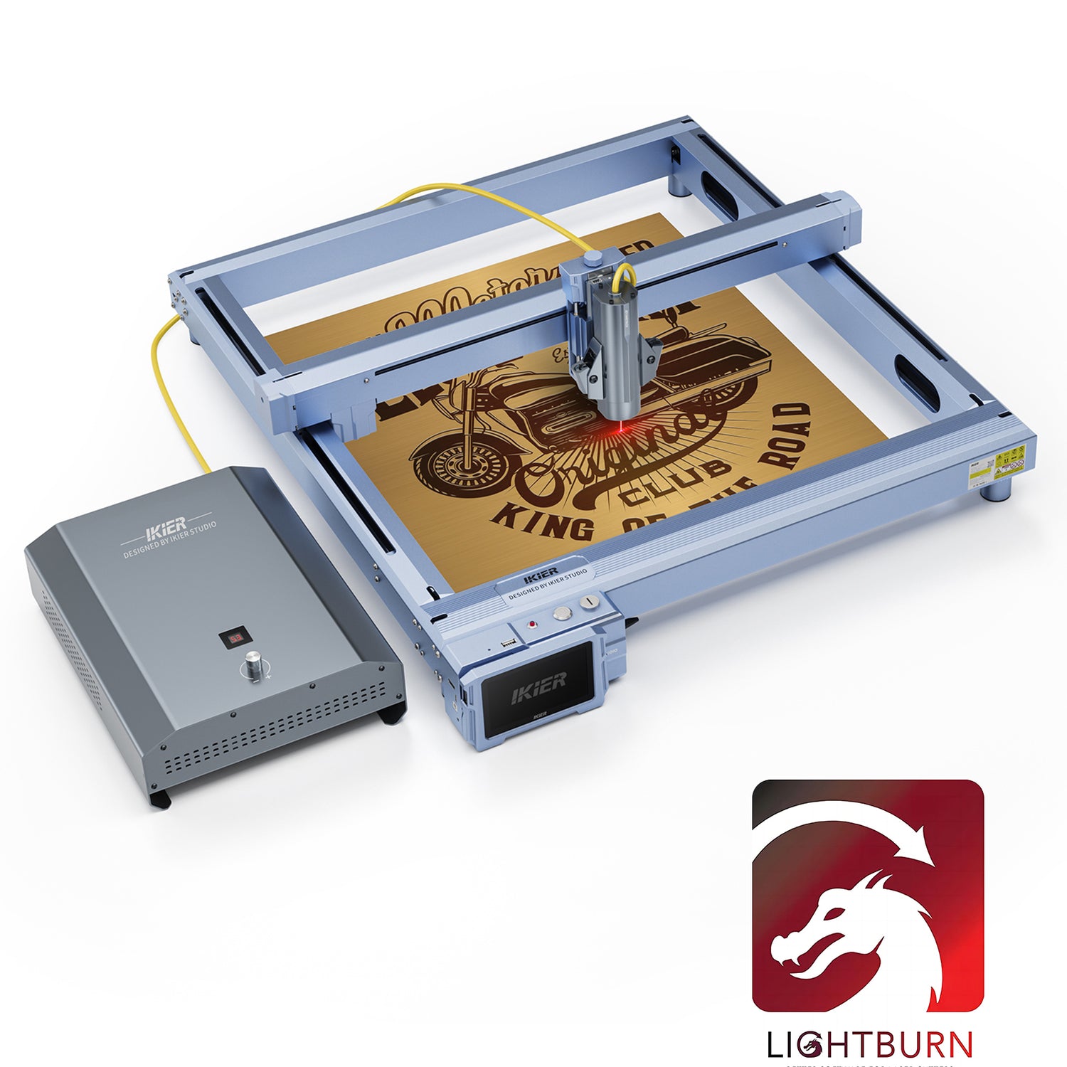 iKier K1 Pro 1064nm 20W Faserlaser Markier- und Graviermaschine