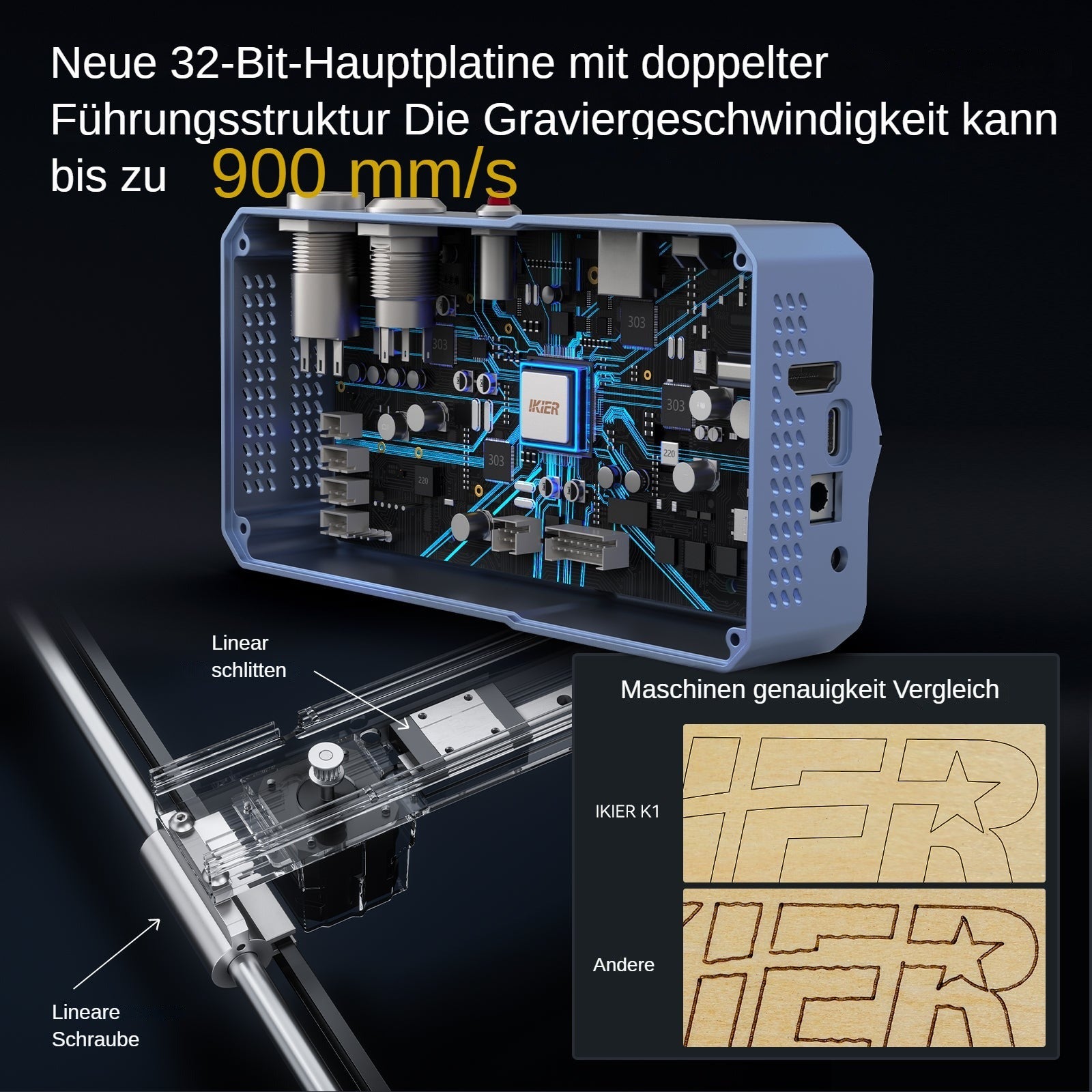 iKier K1 Pro Max 48W Lasergravierer