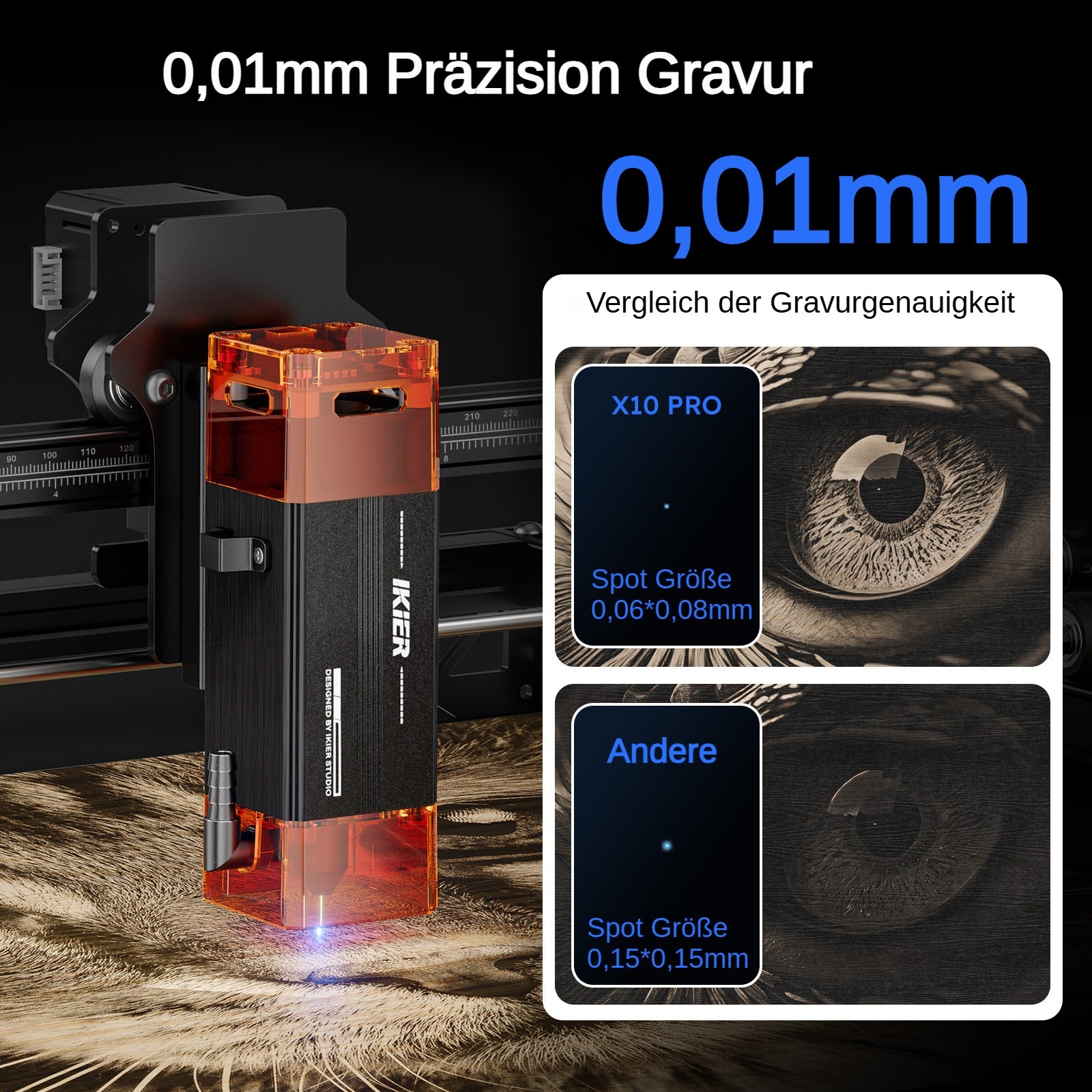 iKier X10 Pro Lasergravierer