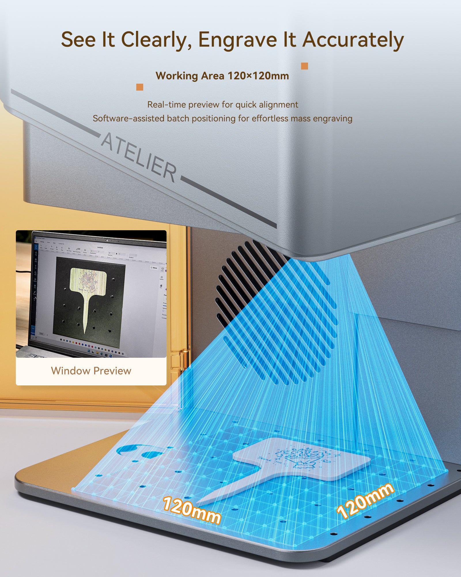 AtomStack Atelier Glavo Laser Engraver