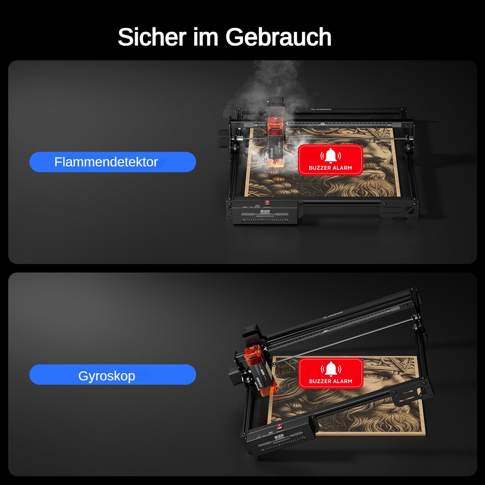 iKier X10 Pro Lasergravierer