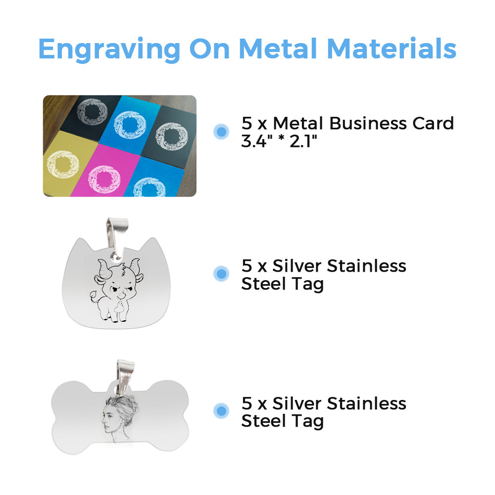 iKier Lasermaterialpaket (73 Stück)