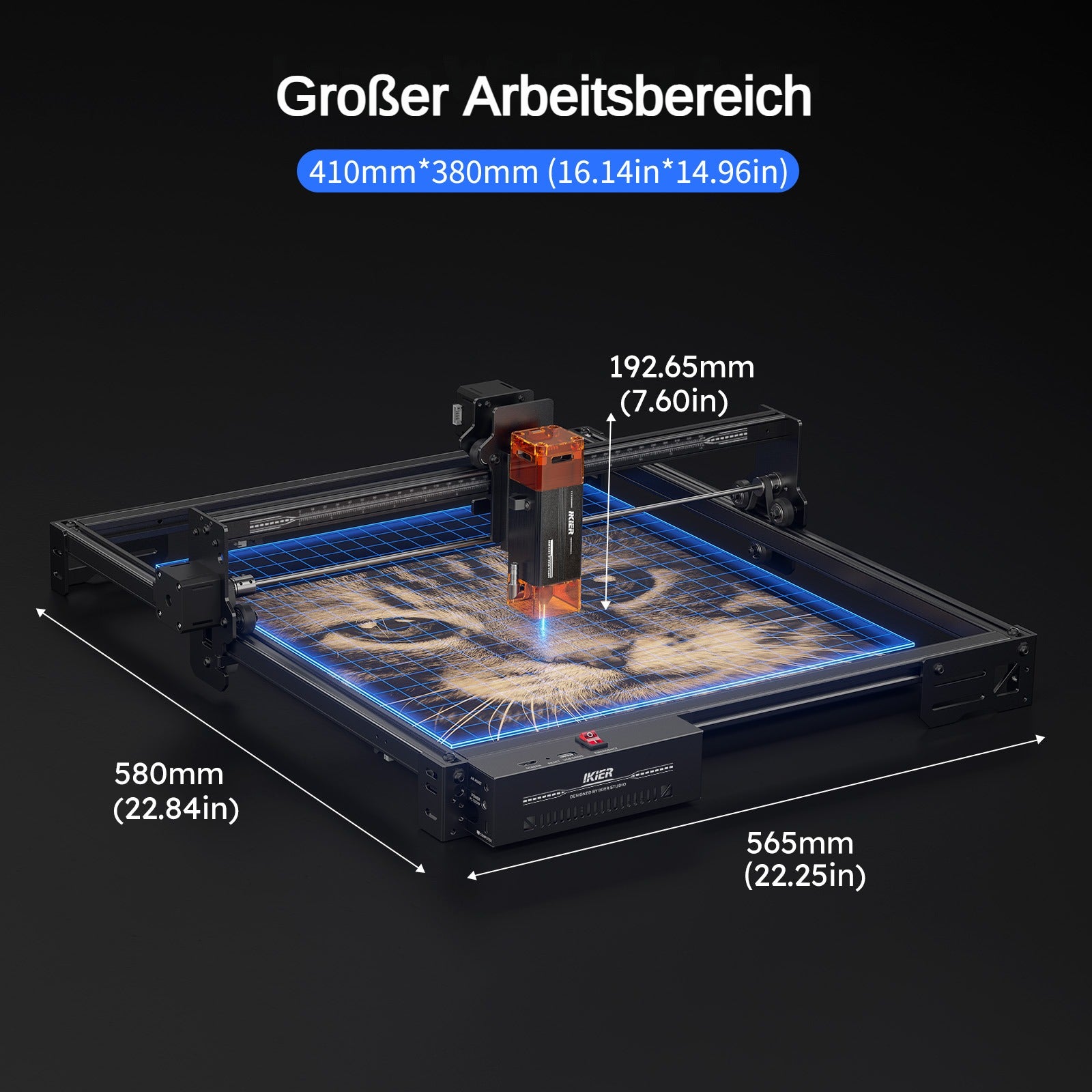 iKier X10 Pro Lasergravierer