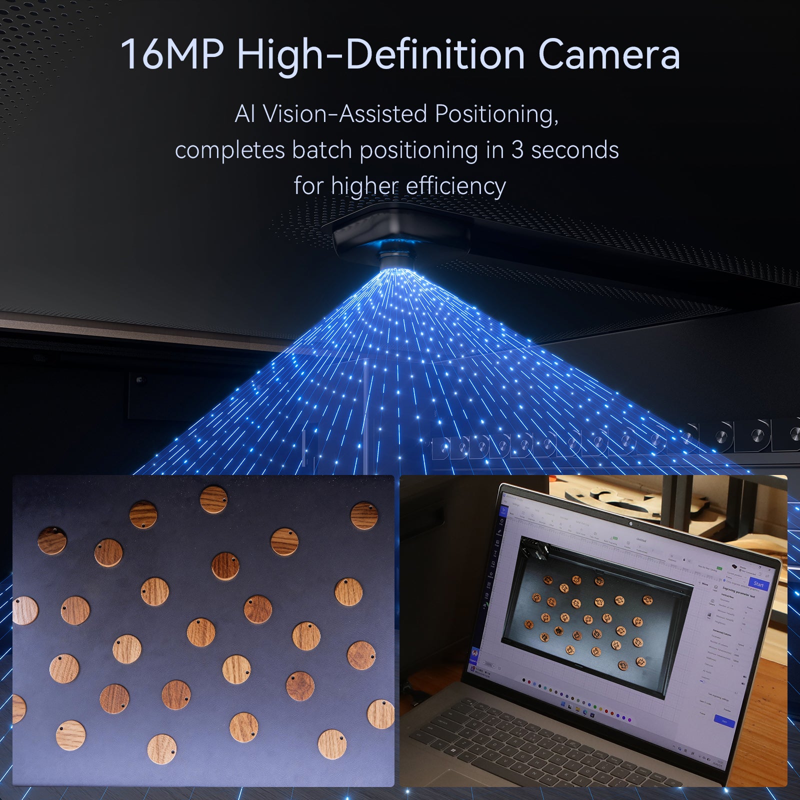 iKier Master 50W CO2-Laserschneider