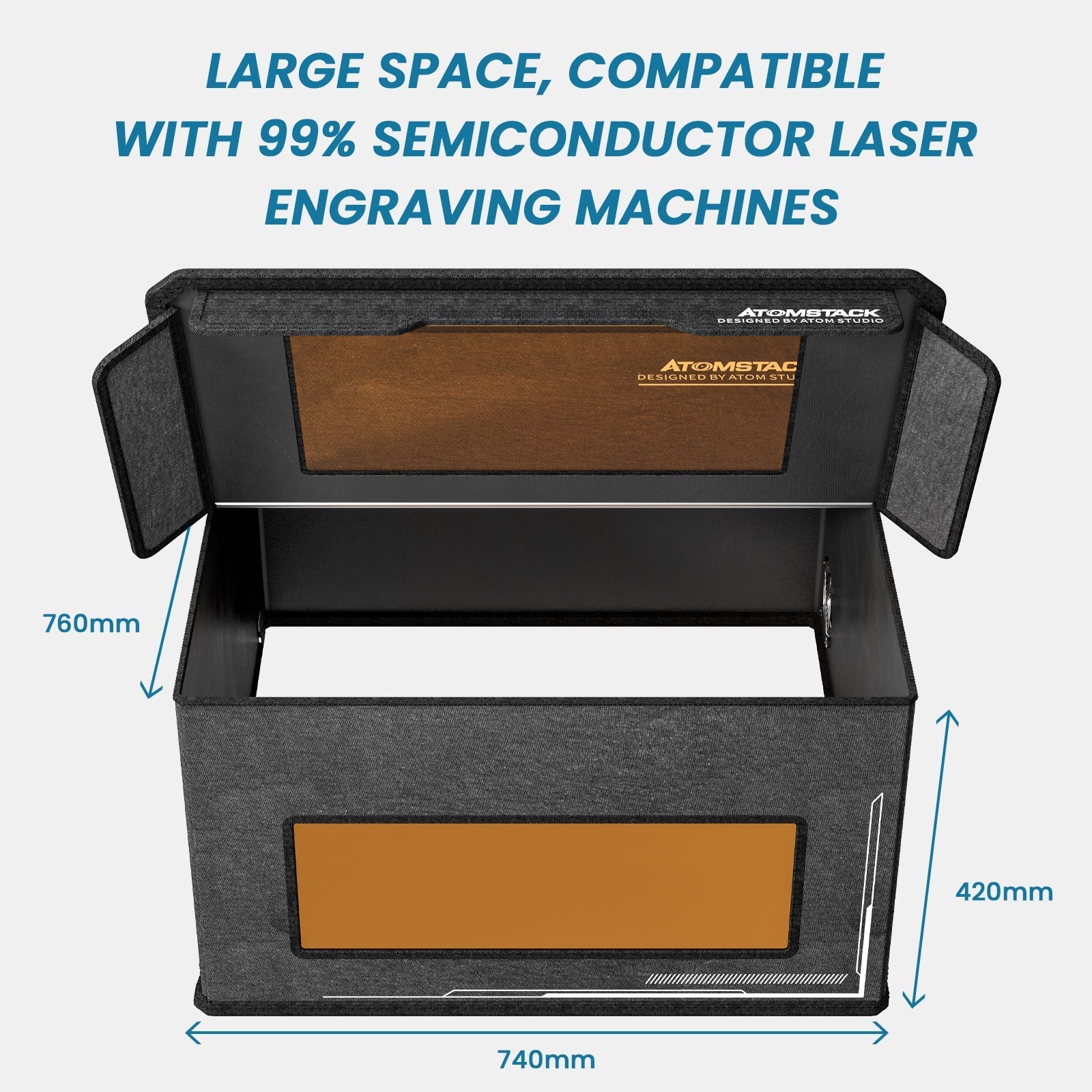 Atomstack FB2 Enclosure (For all brands of laser engravers)