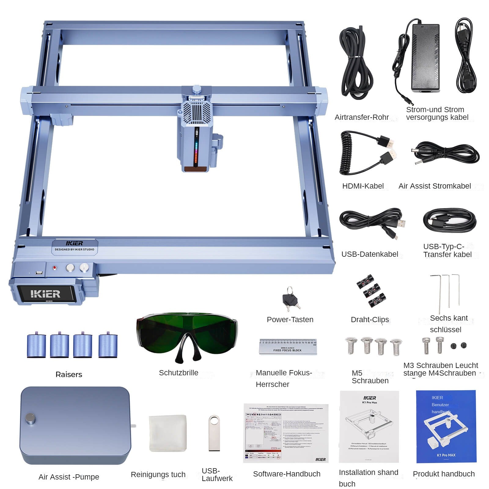 iKier K1 Pro Max 48W Lasergravierer