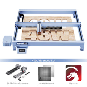 iKier K40 Max 220W Laser Cutter Graviermaschine 850*800mm Arbeitsfläche mit Luftunterstützung