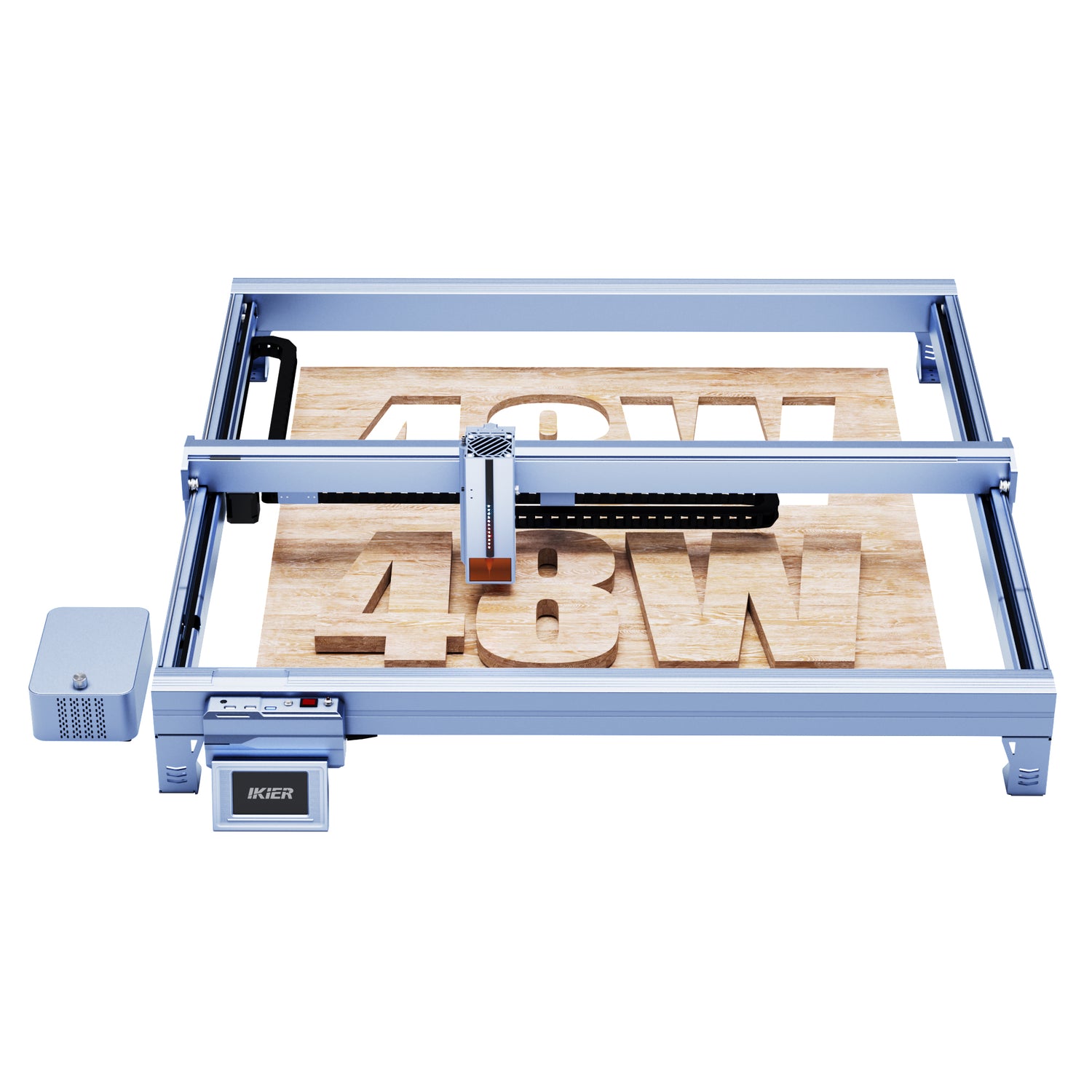 iKier K40 Max 220W Laser Cutter Graviermaschine 850*800mm Arbeitsfläche mit Luftunterstützung