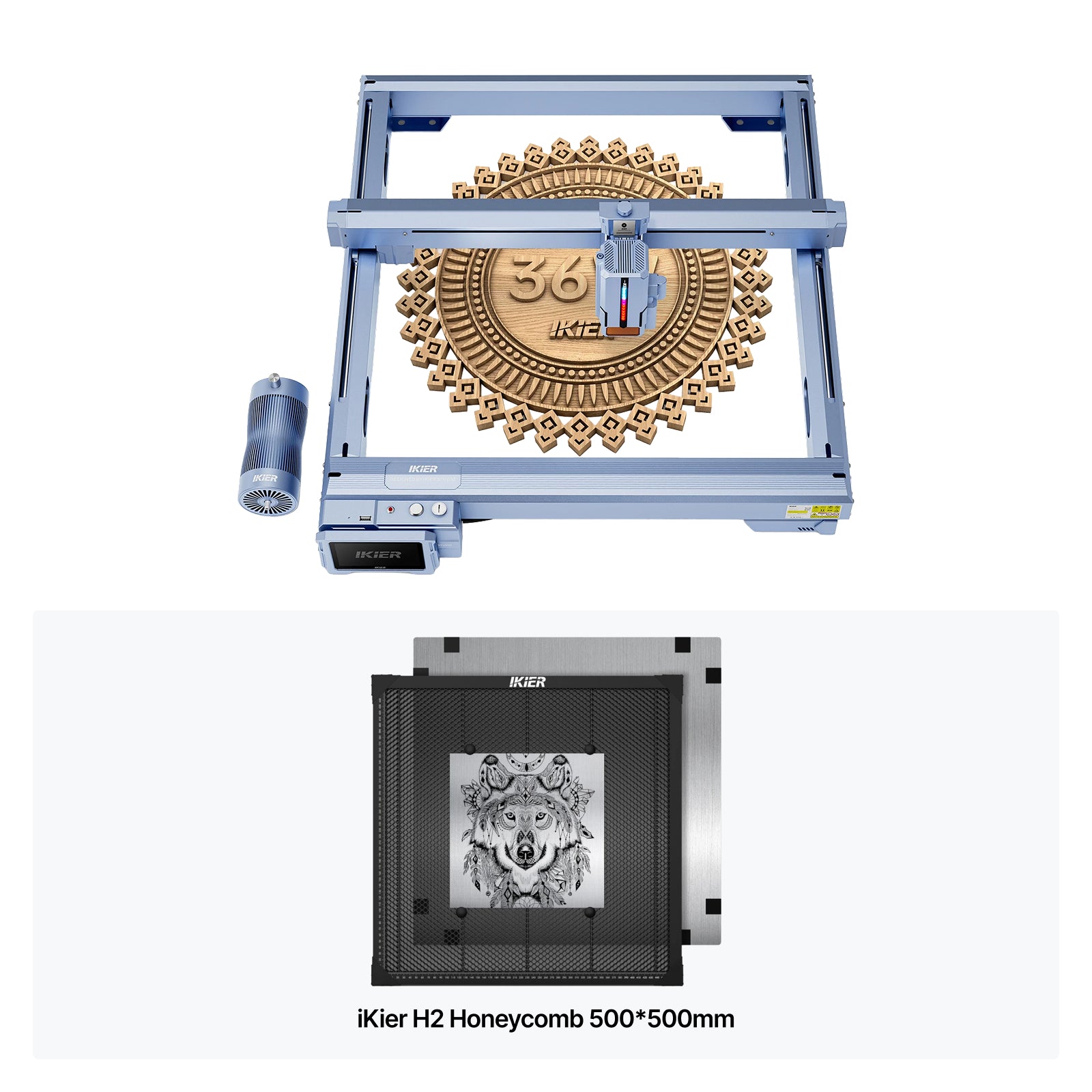 iKier K1 Ultra 36W Lasergravierer
