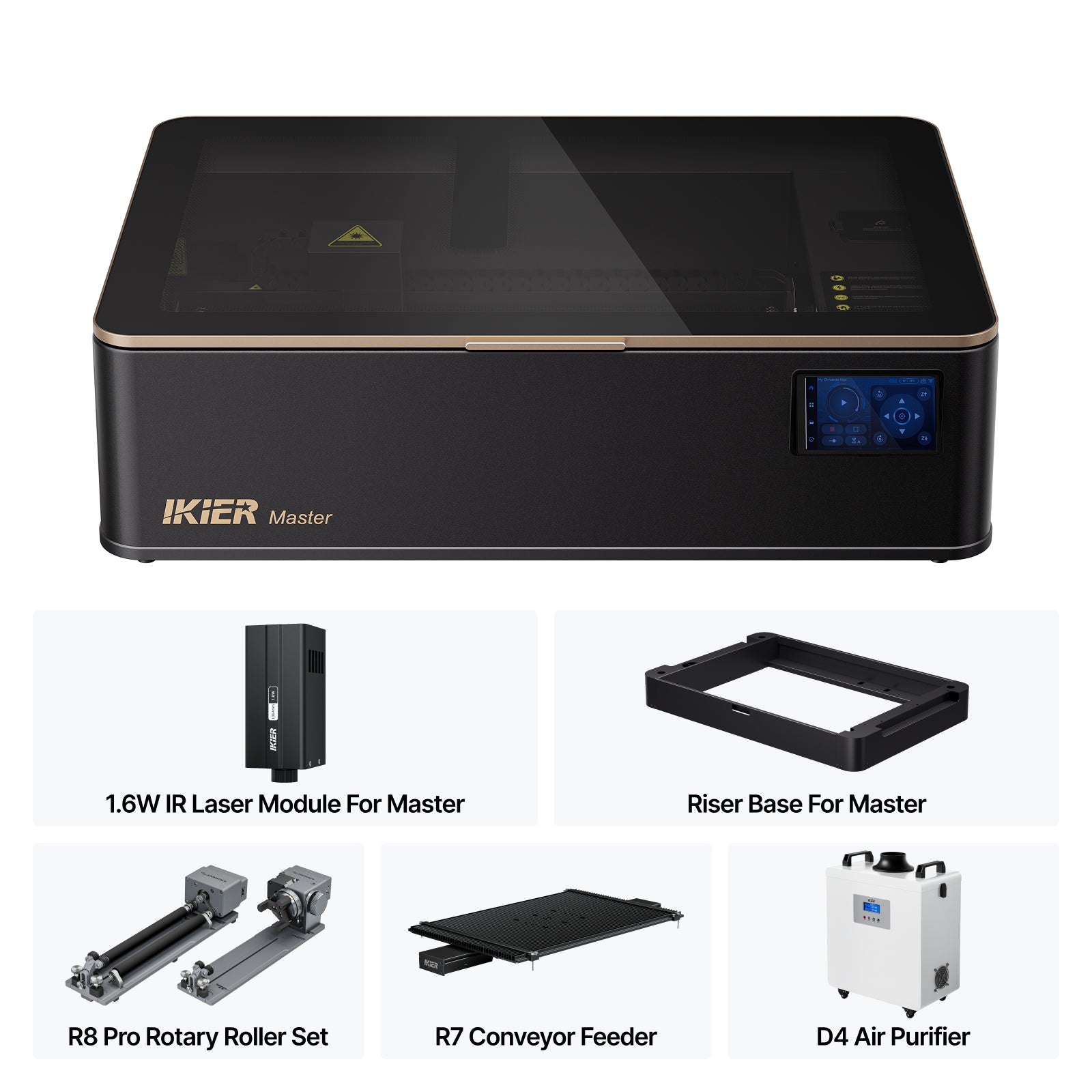 iKier Master 50W CO2-Laserschneider