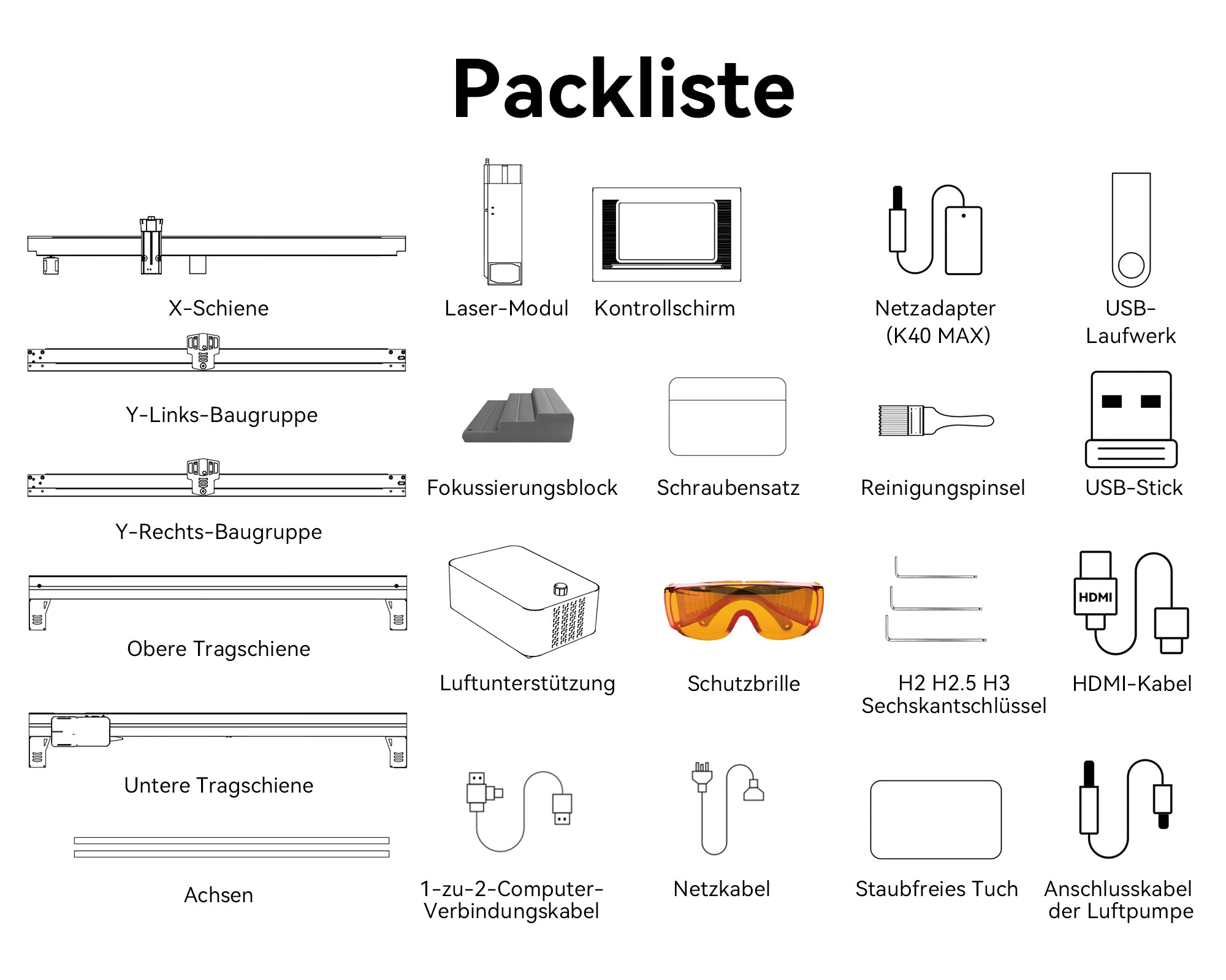 iKier K40 Max Lasergravierer