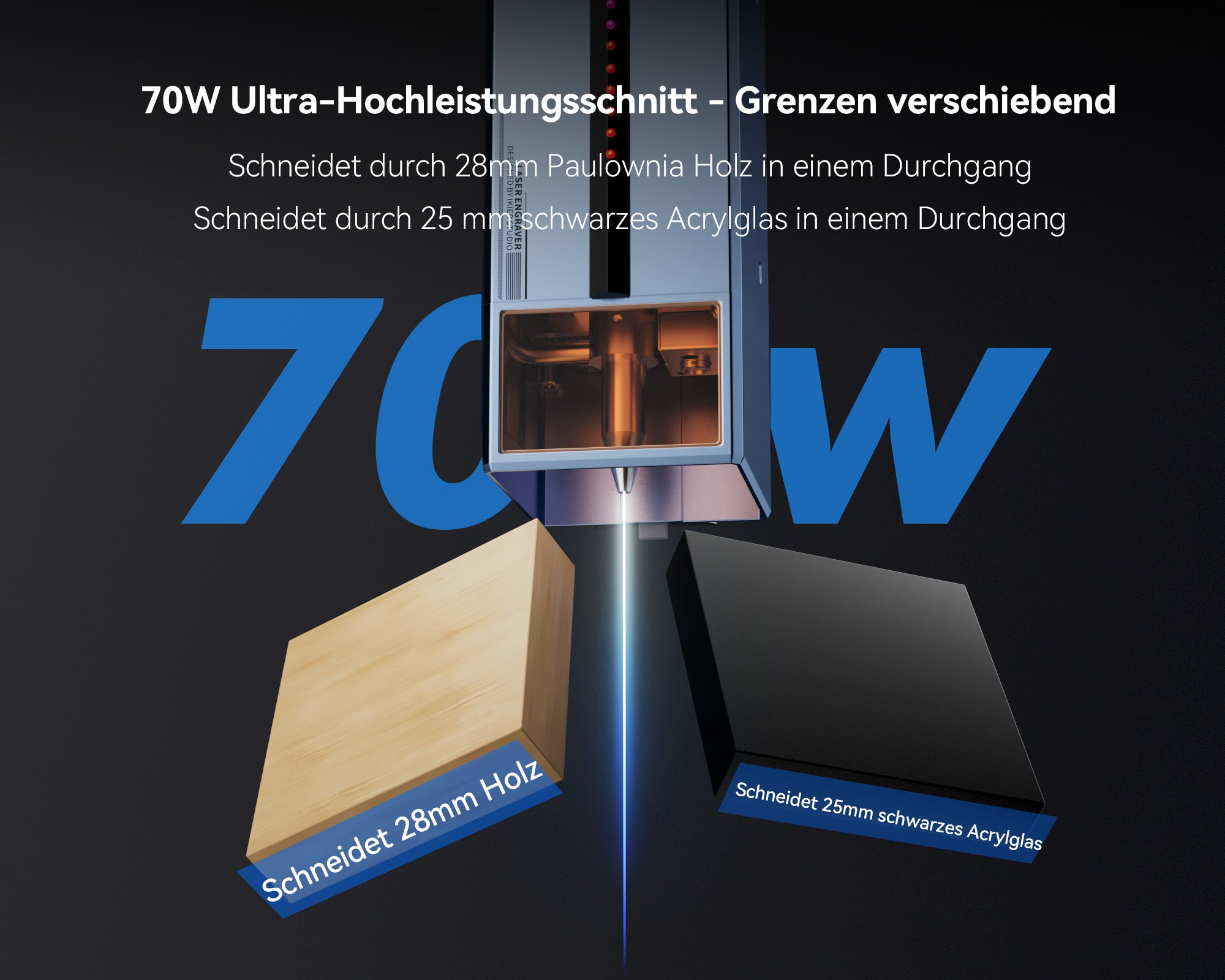 iKier K70 Max Lasergravierer