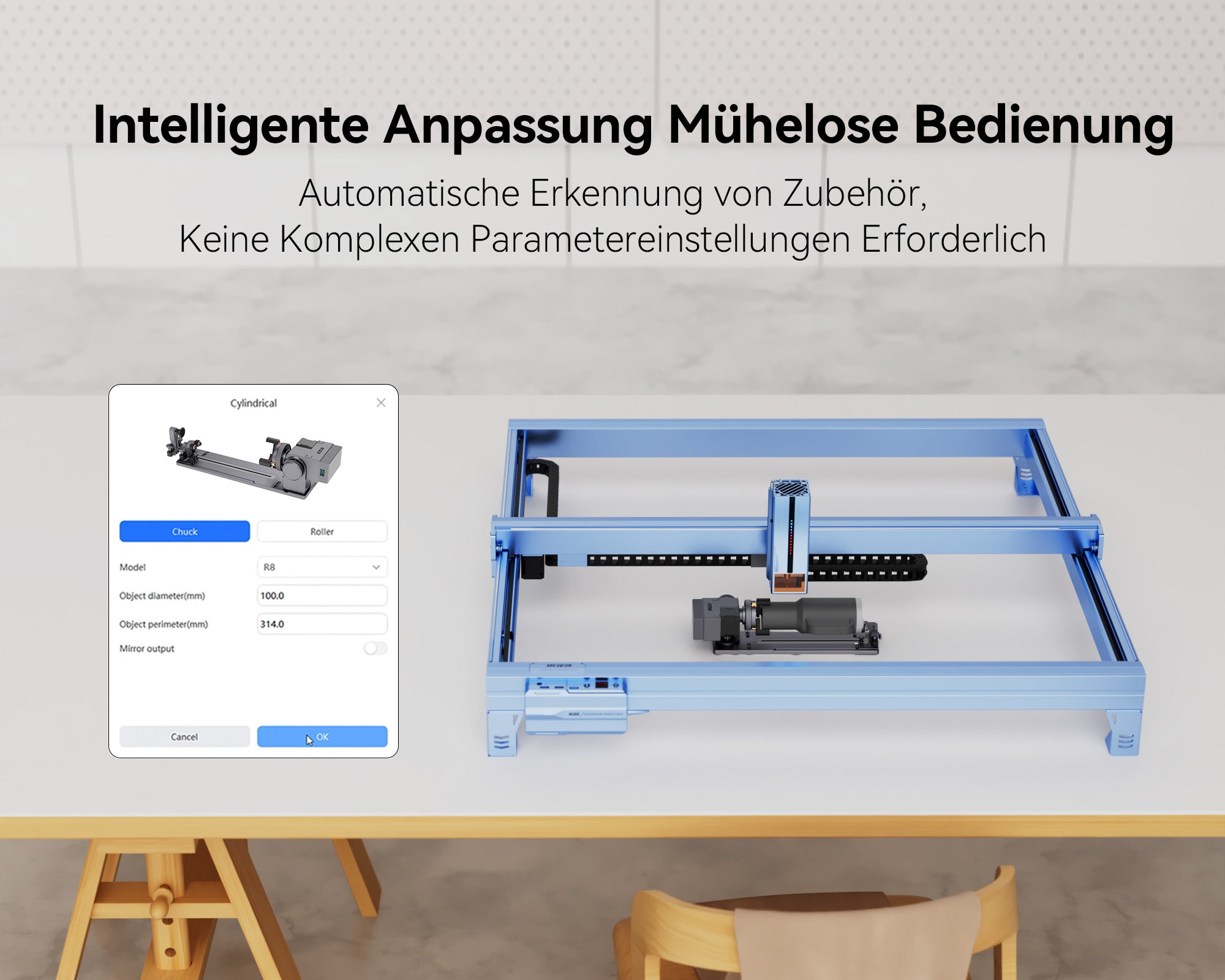 iKier K70 Max Lasergravierer