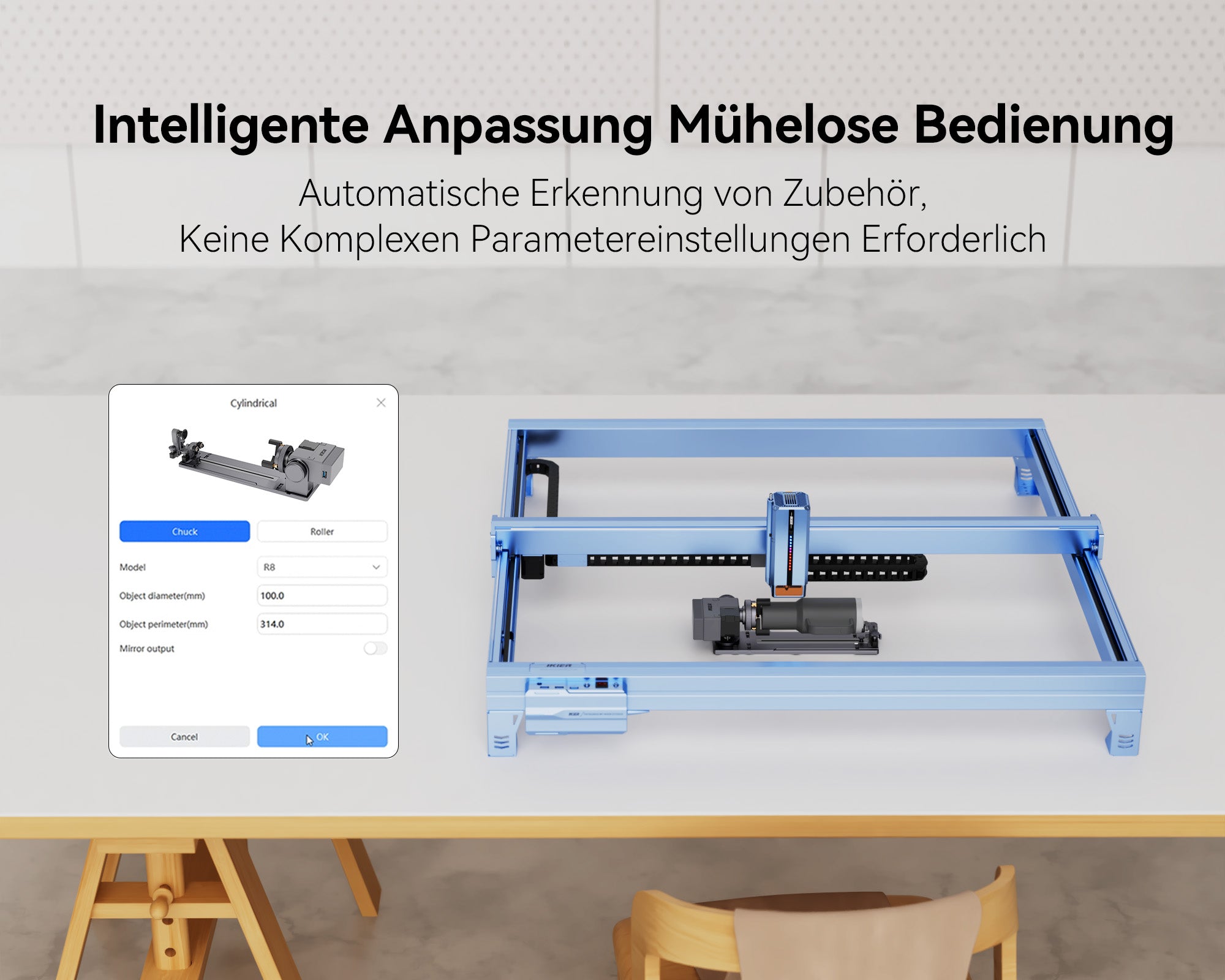 iKier K40 Max Lasergravierer