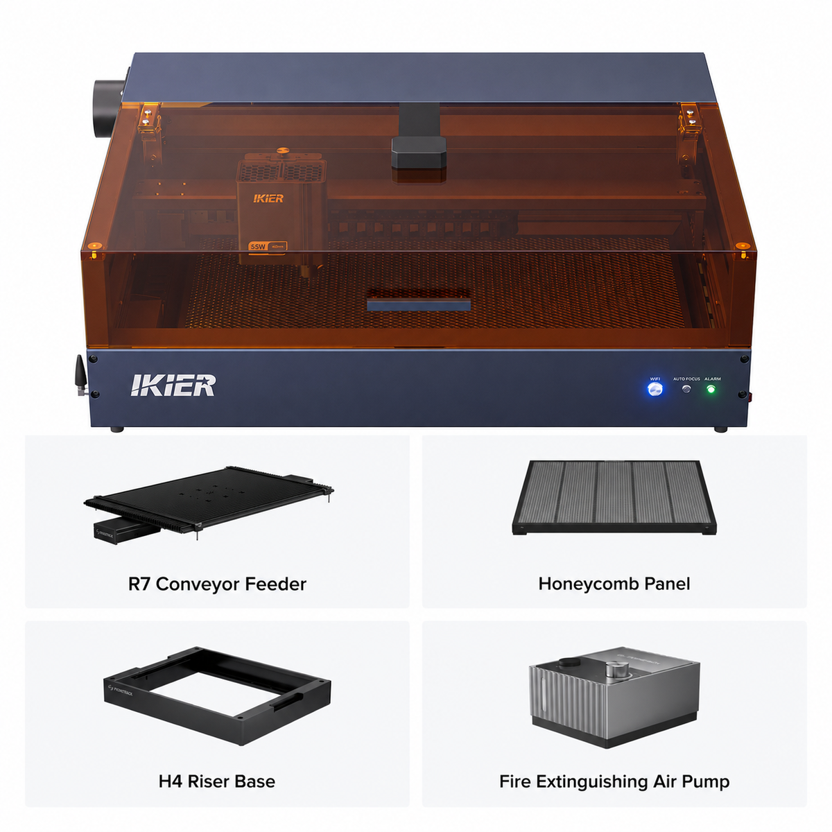 iKier K2 Pro 55W Lasergravierer