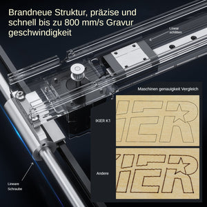 iKier K1 Ultra 36W Lasergravierer