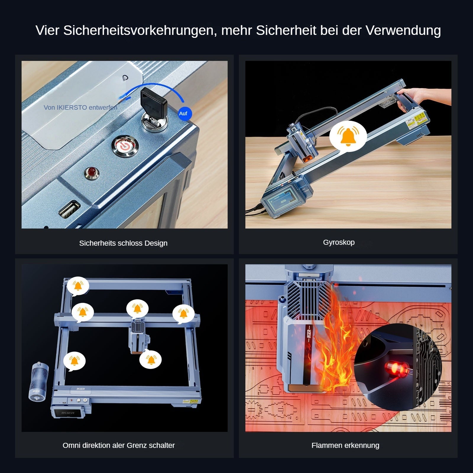 iKier K1 Ultra 36W Lasergravierer