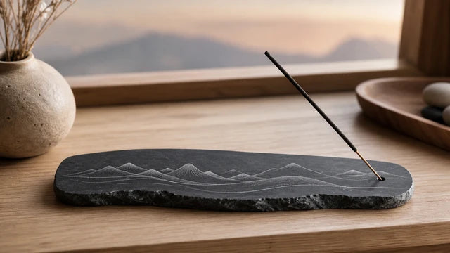 Rock Incense Holder
